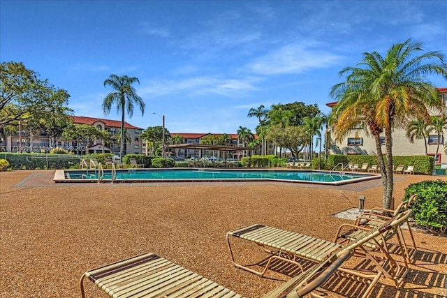 view of swimming pool