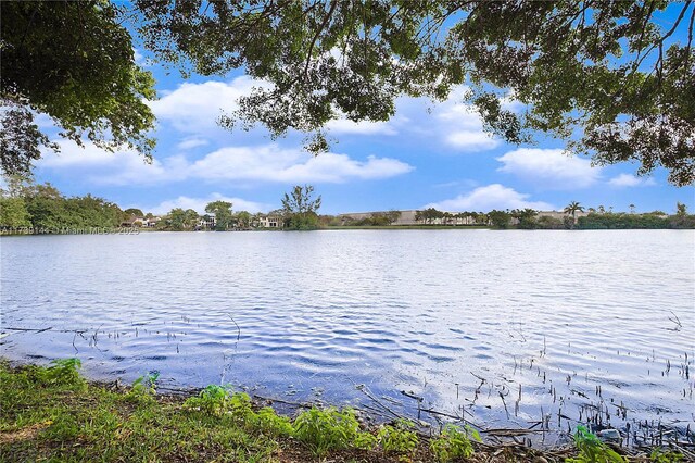 property view of water