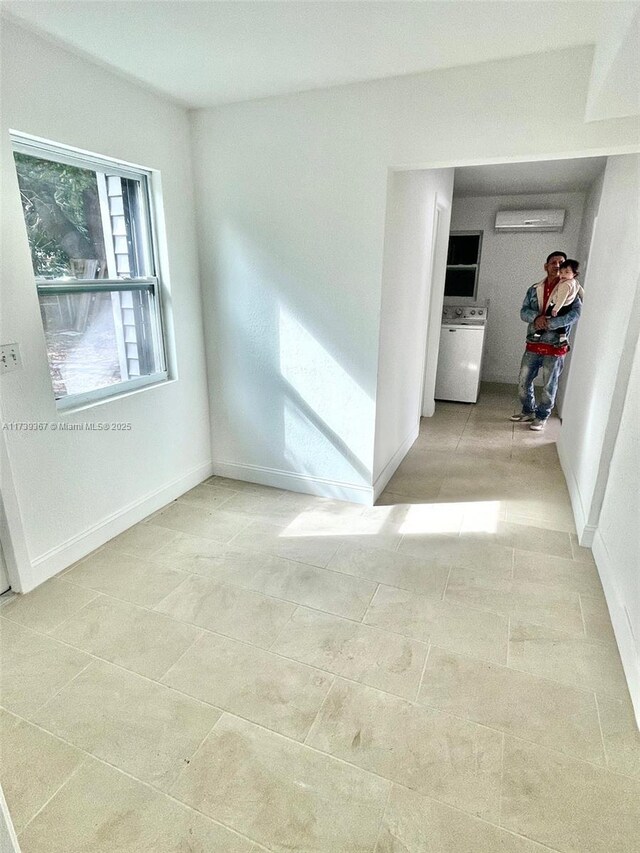 view of tiled empty room