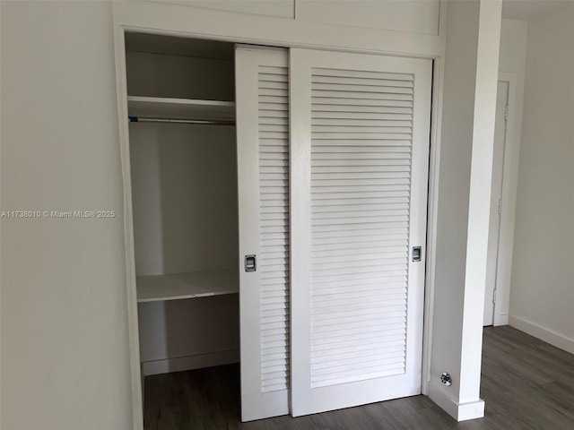 view of closet