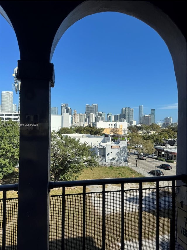 777 SW 9th Ave Unit 519, Miami, FL 33130 - balcony featuring a view of skyline