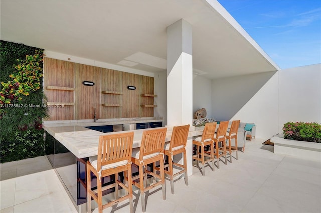 view of dining room