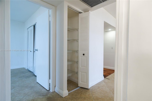 view of closet