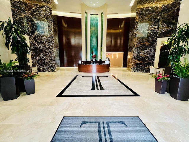 view of lobby