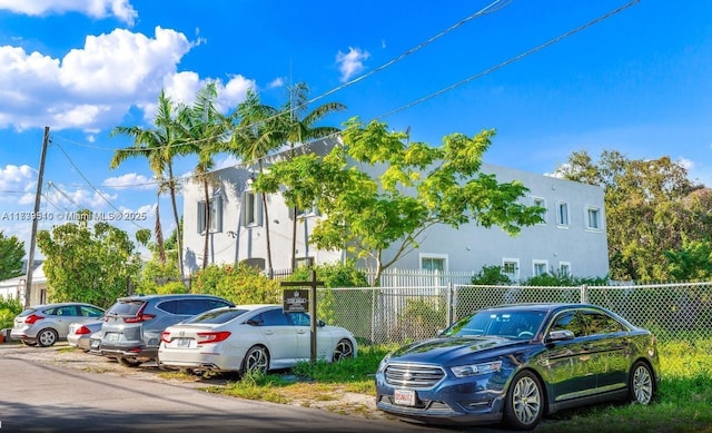 view of car parking