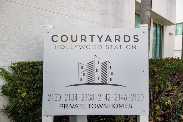 2138 Van Buren St Unit 606, Hollywood, FL 33020 - view of community / neighborhood sign