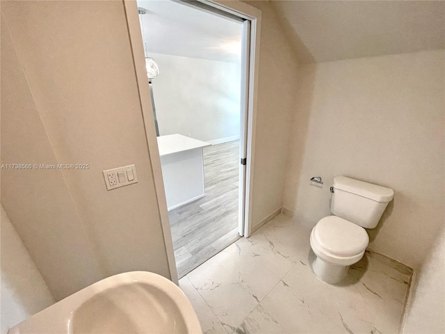 bathroom with toilet