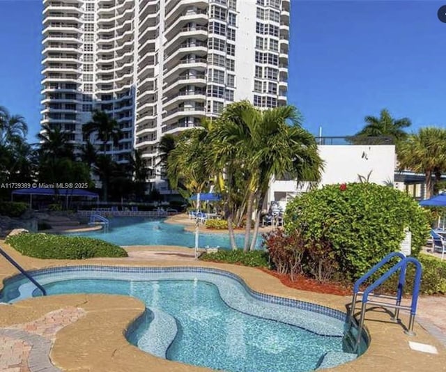 3530 Mystic Pointe Dr Unit 1512, Aventura, FL 33180 - view of pool