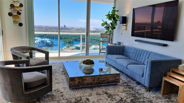 view of living room