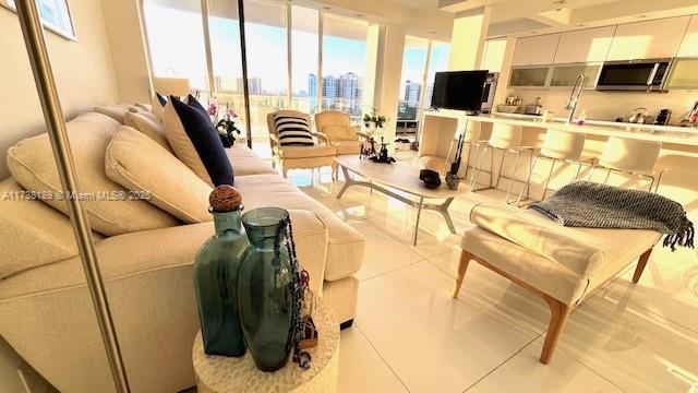 view of living room