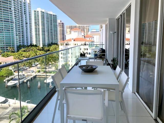19707 Turnberry Way Unit 10L, Aventura, FL 33180 - balcony with a water view