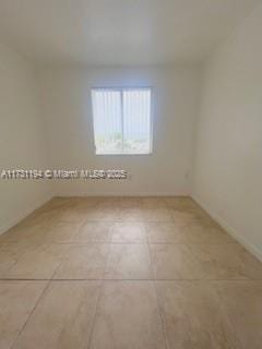 view of unfurnished room