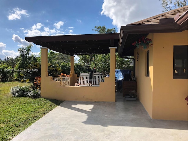 view of patio / terrace