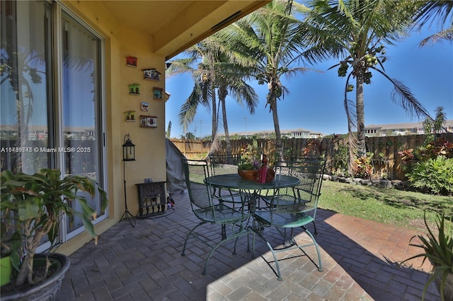 view of patio