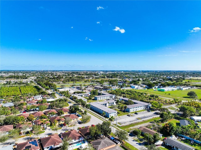 drone / aerial view featuring a residential view