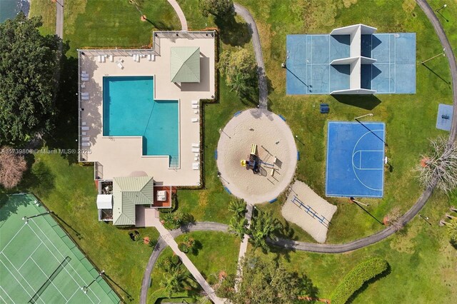bird's eye view