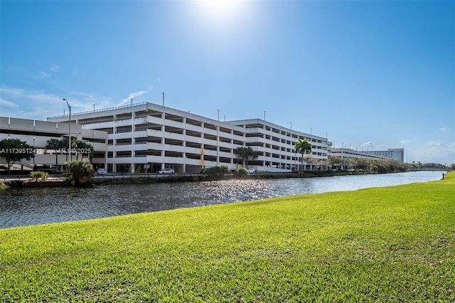 view of property featuring a water view