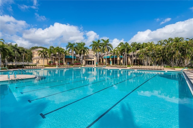 view of swimming pool