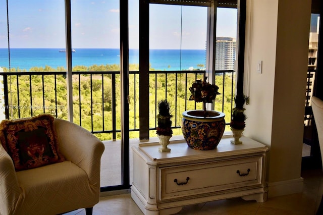 936 Intracoastal Dr Unit 21A, Fort Lauderdale, FL 33304 - interior space featuring a water view