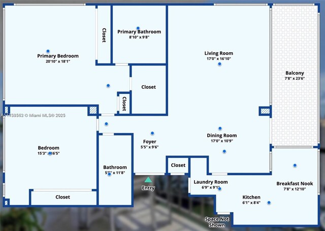 936 Intracoastal Dr Unit 21A, Fort Lauderdale, FL 33304 - floor plan