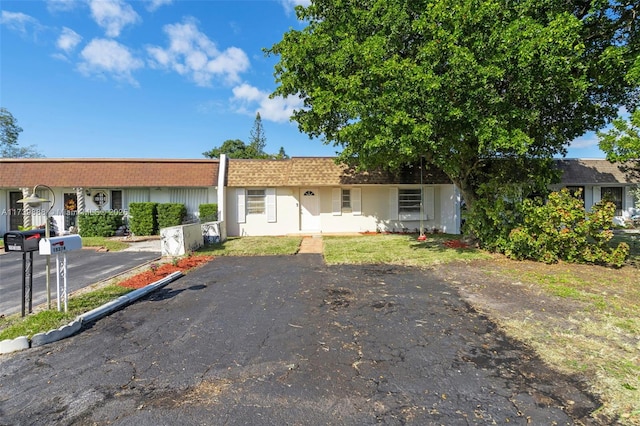 view of ranch-style house