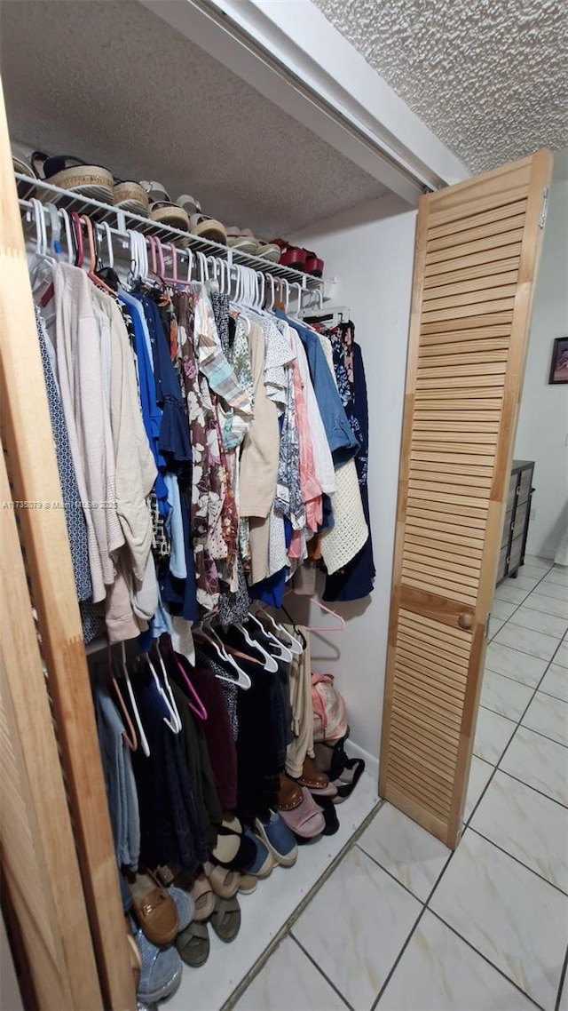 view of closet