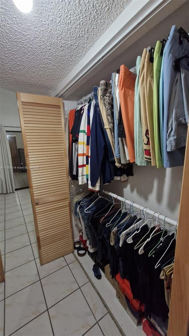 view of closet