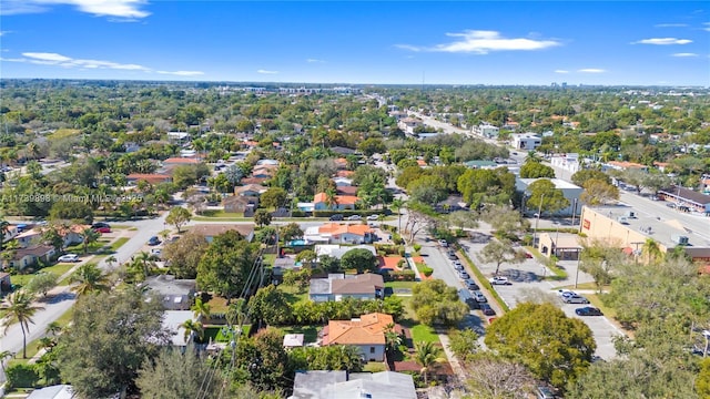 drone / aerial view featuring a residential view