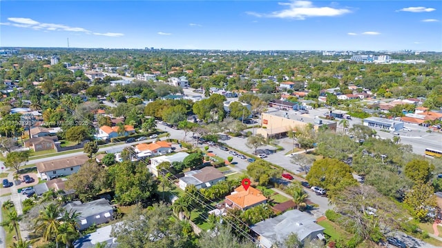 drone / aerial view featuring a residential view