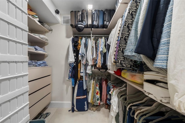 view of spacious closet