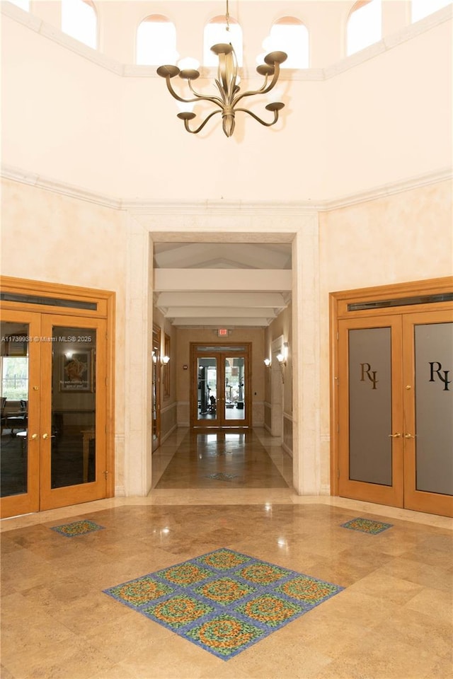 view of building lobby