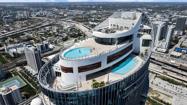 851 NE 1st Ave Unit 3303, Miami, FL 33132 - bird's eye view