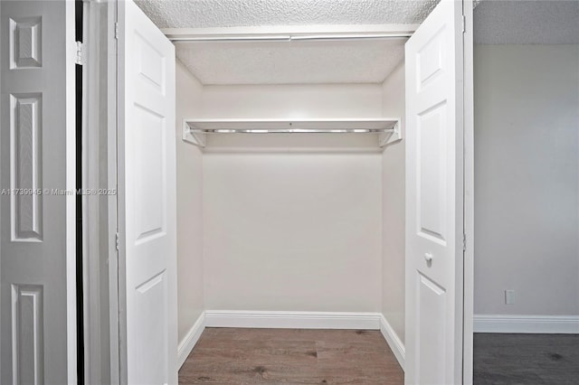 view of closet