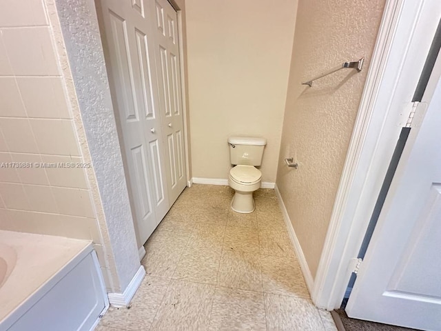 bathroom with toilet