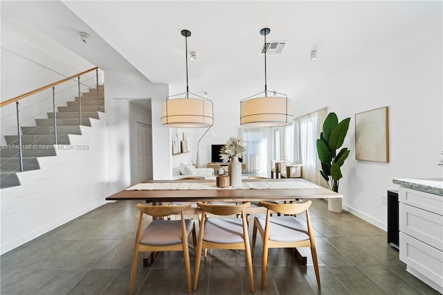 view of dining room