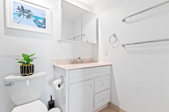 3001 S Ocean Dr Unit 647, Hollywood, FL 33019 - bathroom with vanity and toilet