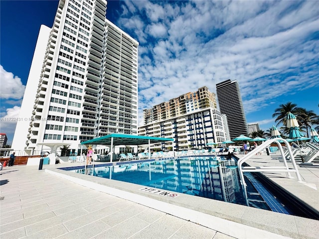 view of swimming pool