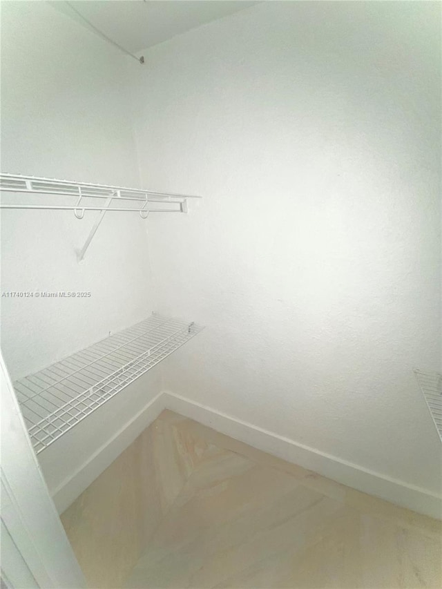 view of spacious closet