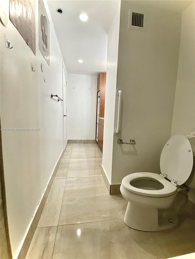 bathroom with toilet