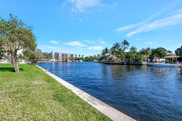 property view of water