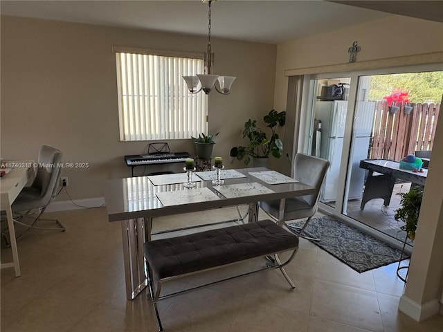 8317 SW 137th Ave Unit 8317, Miami, FL 33183 - tiled dining room with baseboards