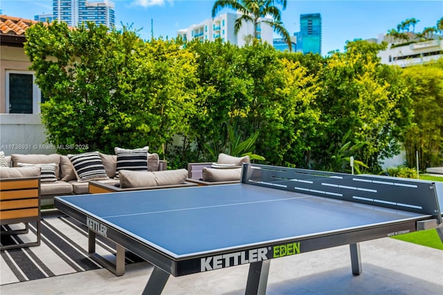1823 SW 2nd Ct, Miami, FL 33129 - view of patio featuring an outdoor hangout area