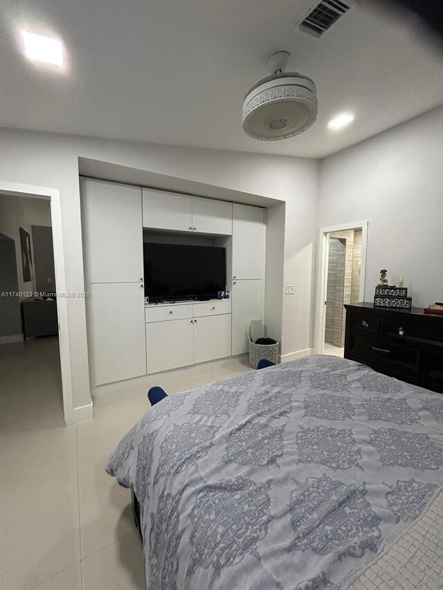 15281 SW 153rd St, Miami, FL 33187 - bedroom featuring visible vents and light tile patterned flooring