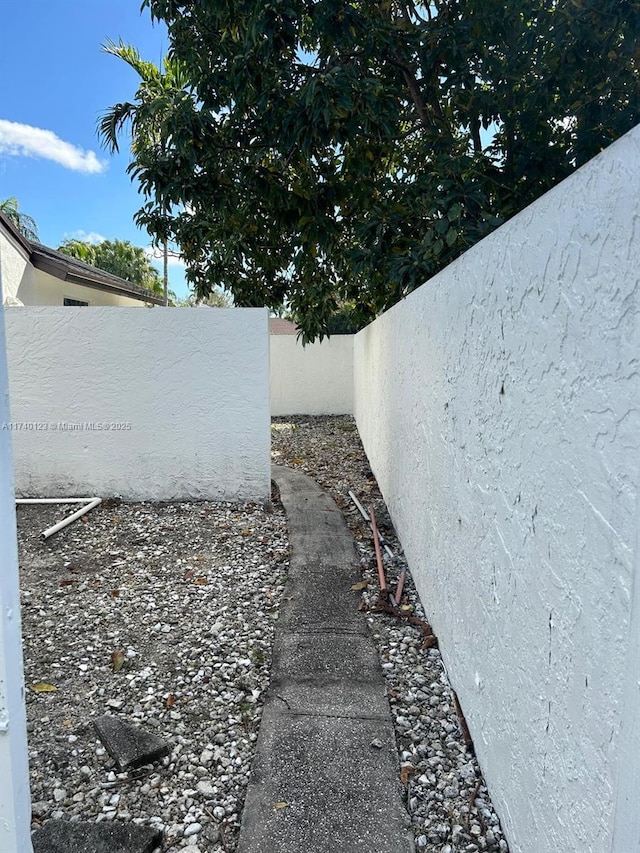 15281 SW 153rd St, Miami, FL 33187 - view of yard with a fenced backyard