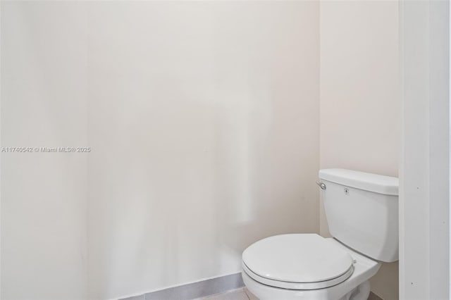 bathroom with toilet