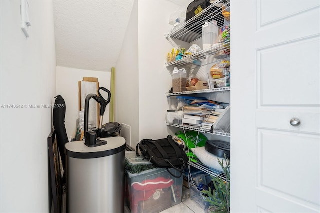 view of pantry