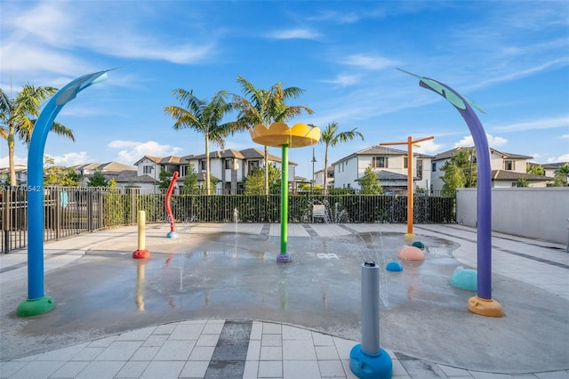 view of jungle gym