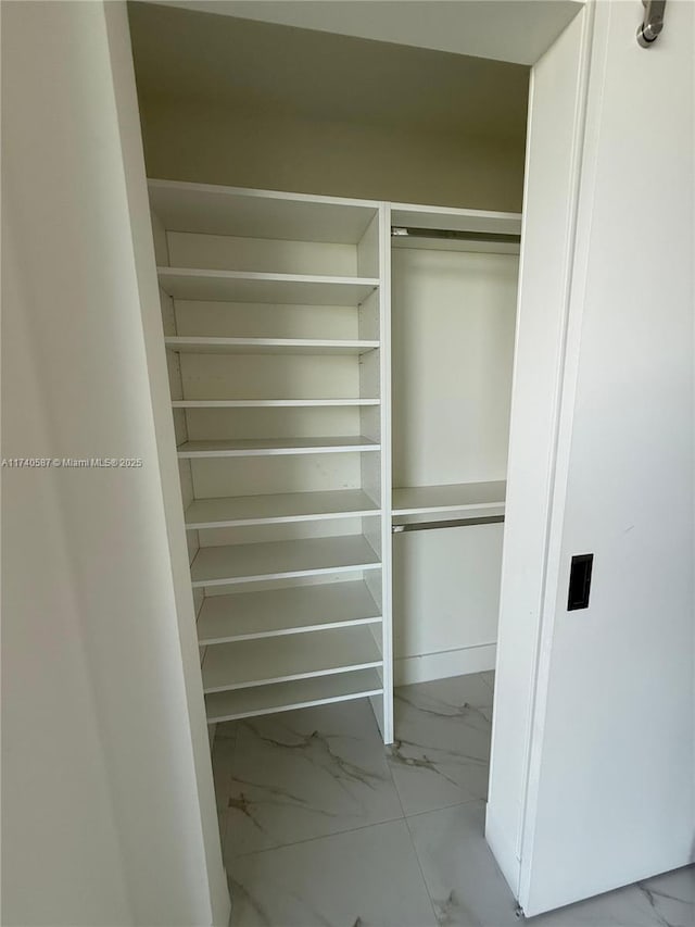 view of closet