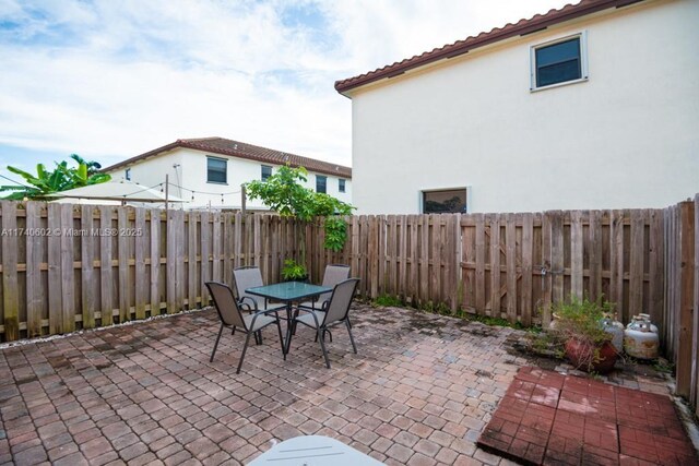 view of patio