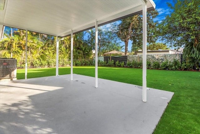 view of patio